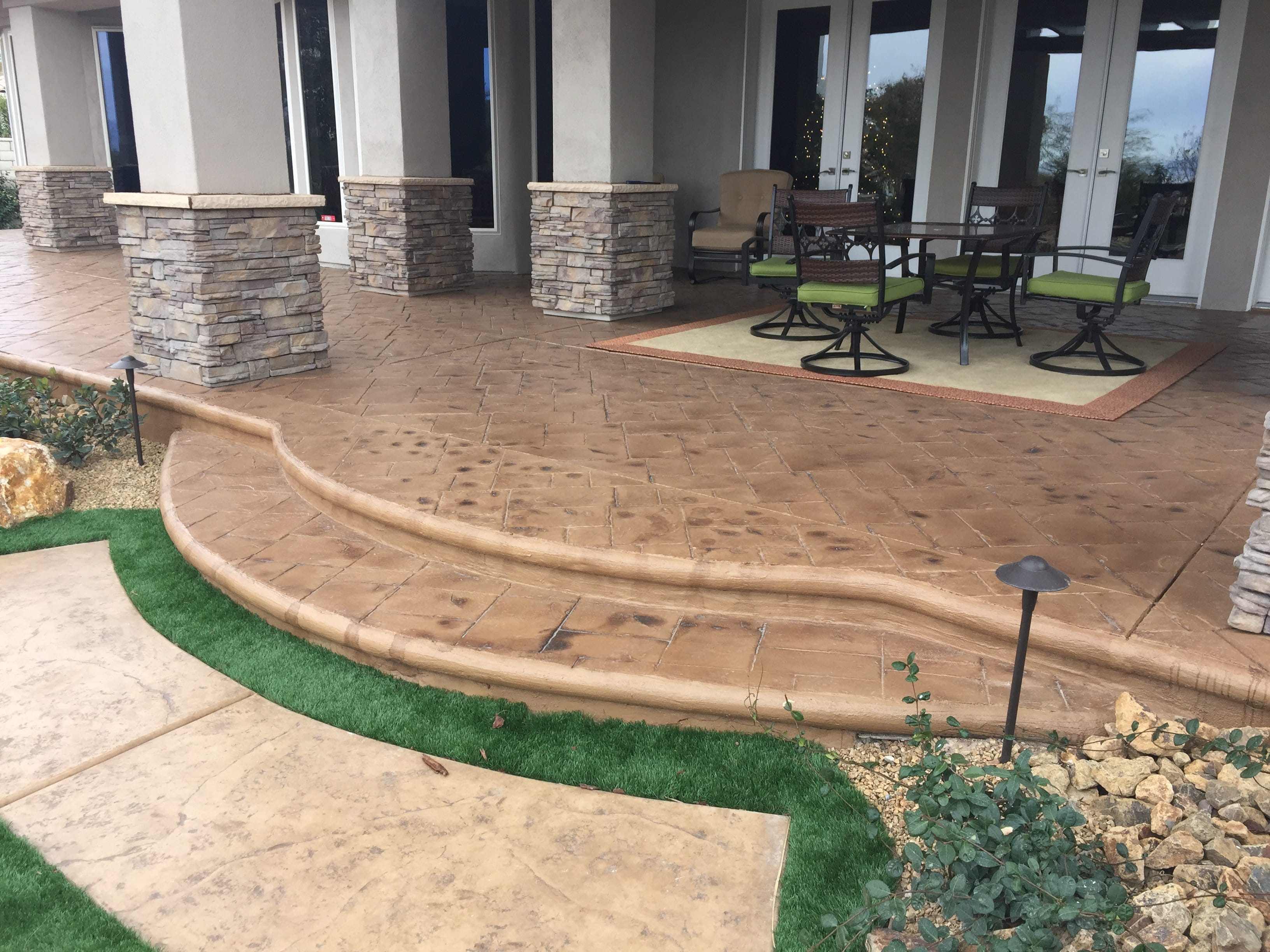 Concrete Patio Flooring Contractors Las Vegas NV Proficient Patios 