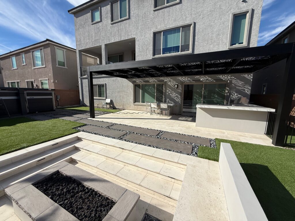 Industrial Outdoor Kitchen in Las Vegas, NV